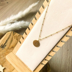 Collier constellation sur son support 2
