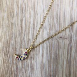collier lucie sur le bois