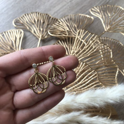 Boucles d'oreilles reve de haut
