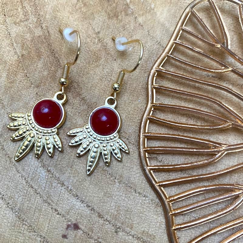 boucles d'oreilles plume boucles d'oreilles plume