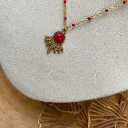 collier plume