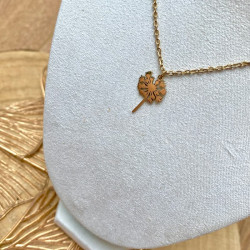 Collier doré pissenlit