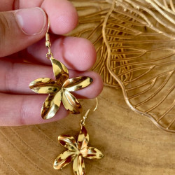 Boucles d'oreilles fleurs