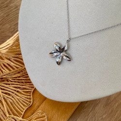 Collier argenté MAYA
