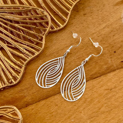 boucles d'oreilles gouttes