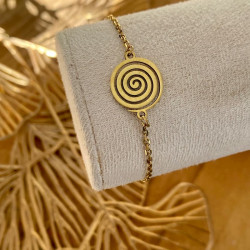bracelet connecteur spirale