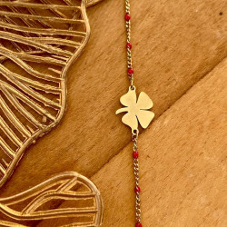 bracelet trèfle femme