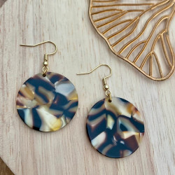 Boucles d'oreilles dorées MAUD