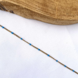 Bracelet de cheville TURQUOISE