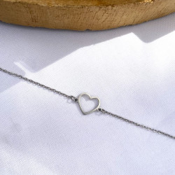 Bracelet de cheville COEUR
