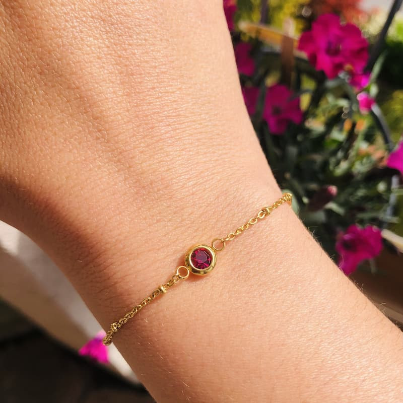 Bracelet gaia porté Bracelet gaia porté