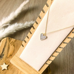 Collier iris sur support 2
